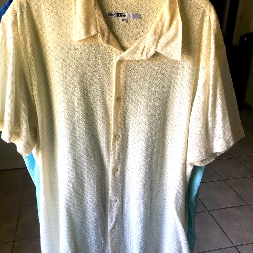 Airy Cream colored Mr. Turk button down